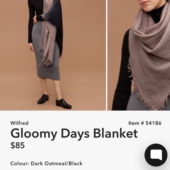 Aritzia Wilfred Blanket Scarf - Picture 8 of 8